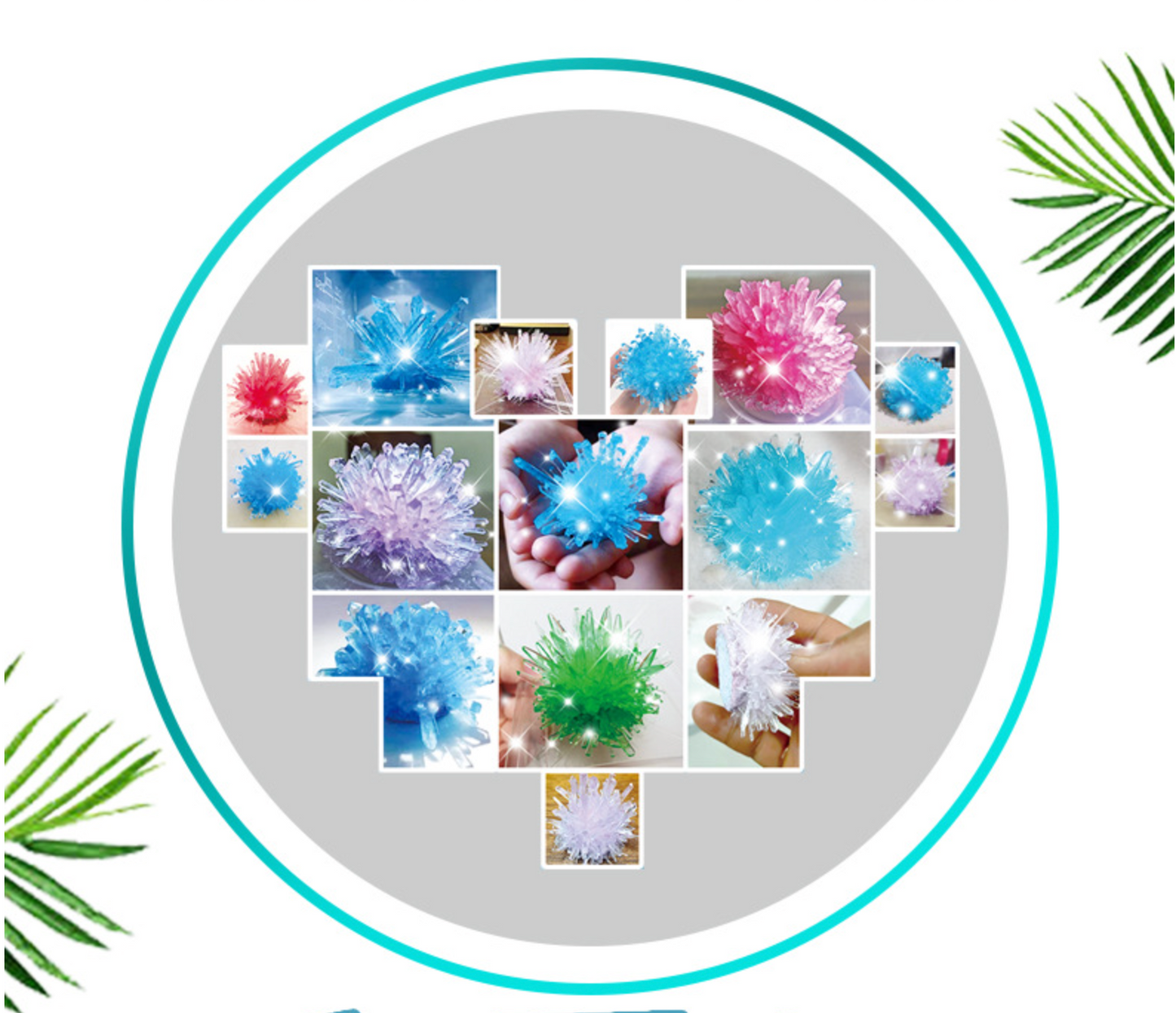 Colorful Crystal Science Kit - Fun STEM Toy for Kids