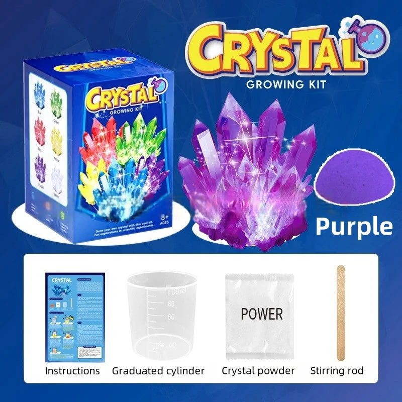 Colorful Crystal Science Kit - Fun STEM Toy for Kids
