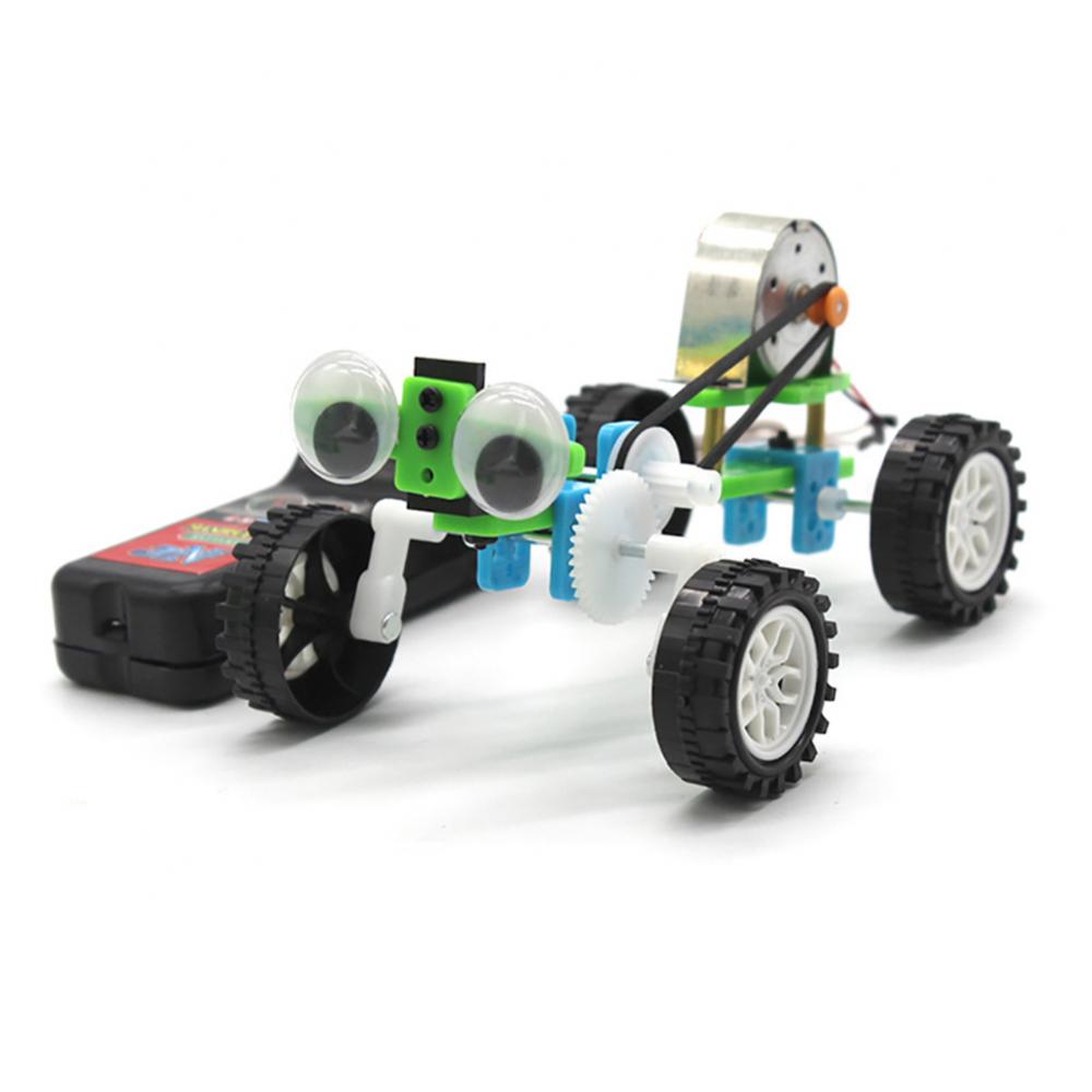 STEM Toys: DIY Robot Car with Big Eyes for Kids' Science Fun