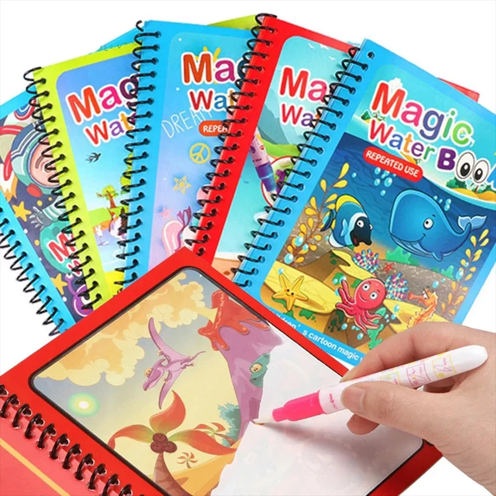 Drawing Book - Magical Water Reusable Montessori Toy