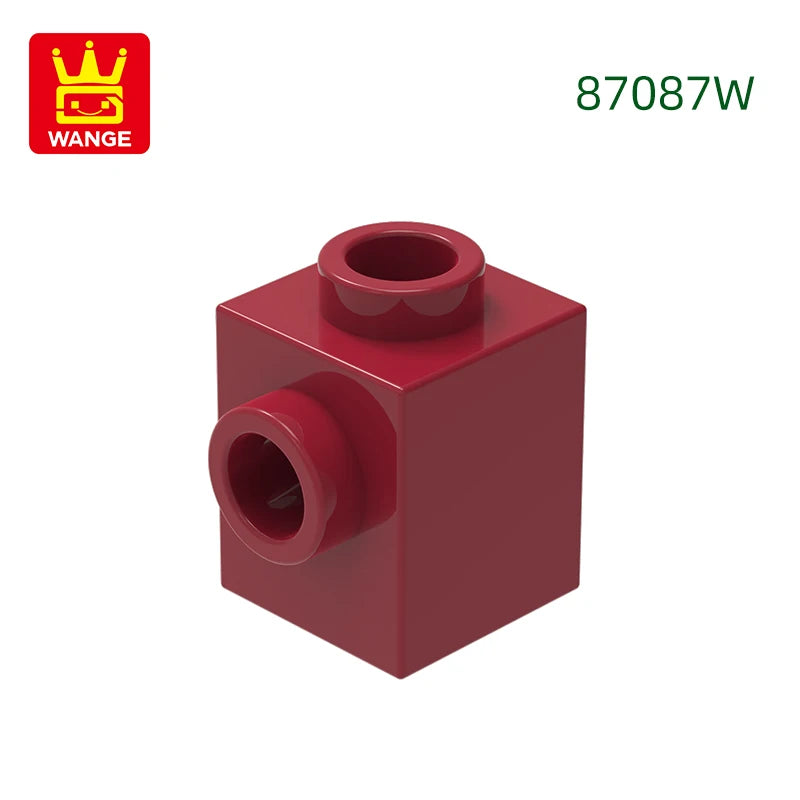 WANGE 259Pcs/Lot 87087 Square 2-hole Compatible With Small Particle Building Blocks Suitable For Assembly And DIY Toy Parts