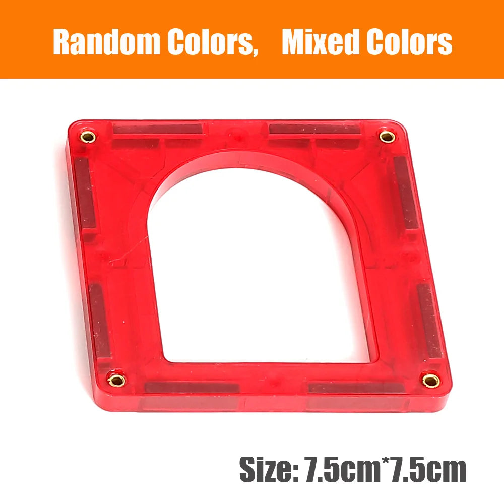 Magnetic Blocks Building 3D Toy - Large Transparent Set