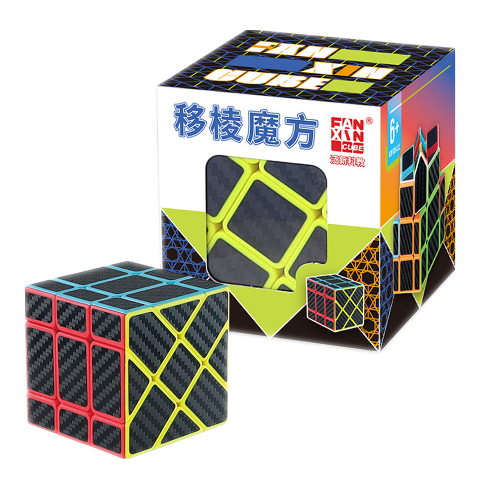 Carbon Fiber Speed Cube - FanXin Magic Puzzle Toy
