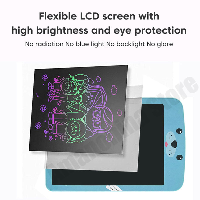 Writing Tablet - 8.5" Kids Drawing Board Cartoon LCD
