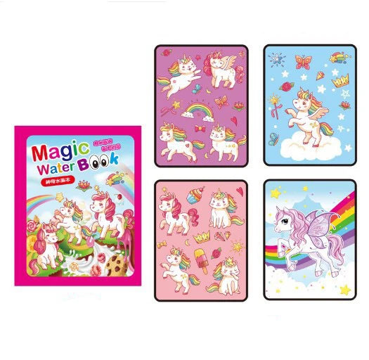 Reusable Water Drawing Book - Mess-Free Magic Painting Pad