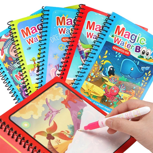 Reusable Water Drawing Book - Mess-Free Magic Painting Pad