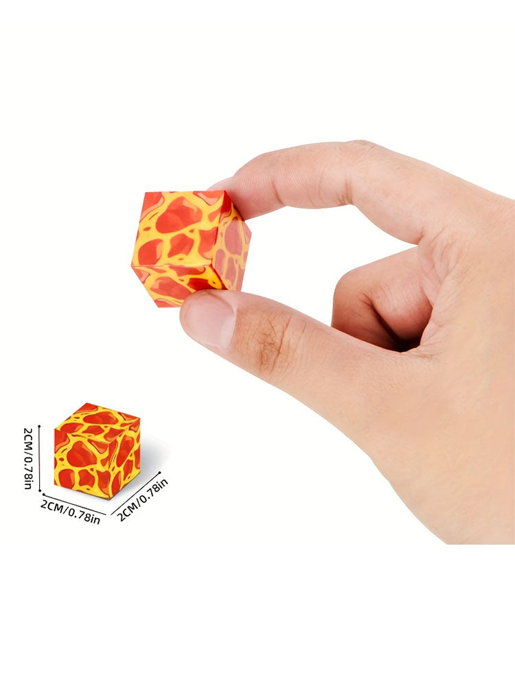 STEM Toys: Montessori Stacking Cubes - 50pcs Construction Toy Set