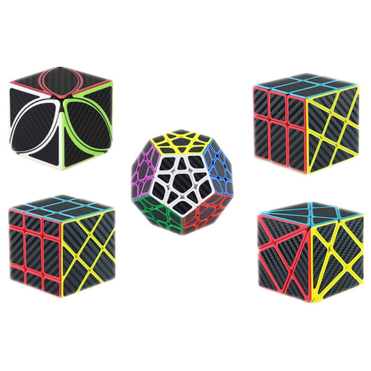 Carbon Fiber Speed Cube - FanXin Magic Puzzle Toy