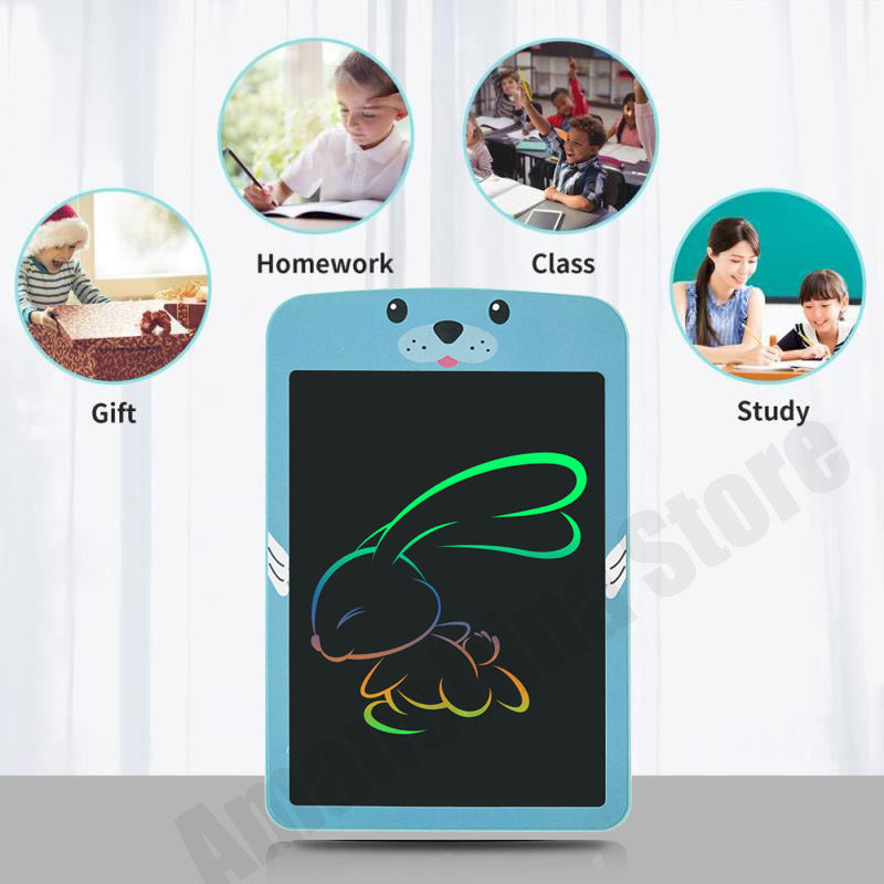 Writing Tablet - 8.5" Kids Drawing Board Cartoon LCD