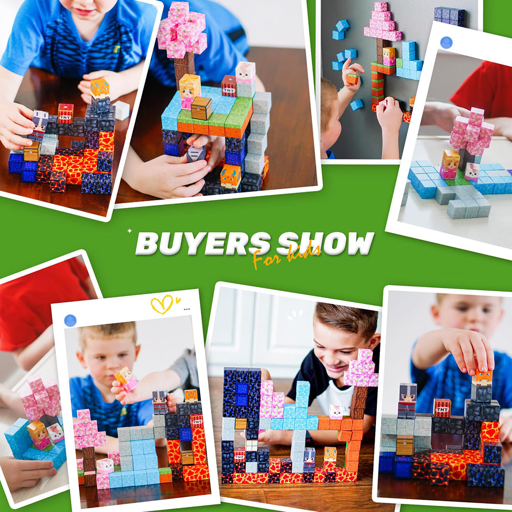 Magnetic Building Blocks: Famous Scene Architectural Kit