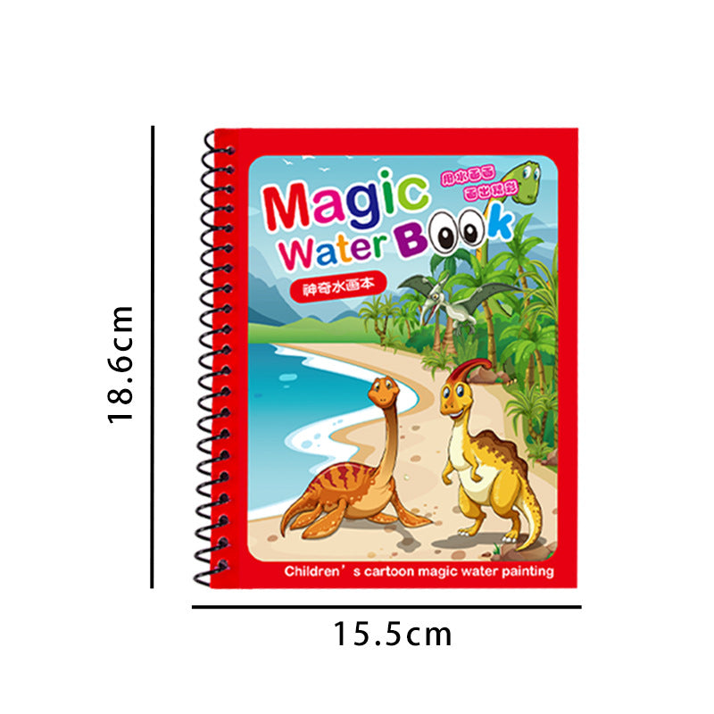 Reusable Water Drawing Book - Mess-Free Magic Painting Pad