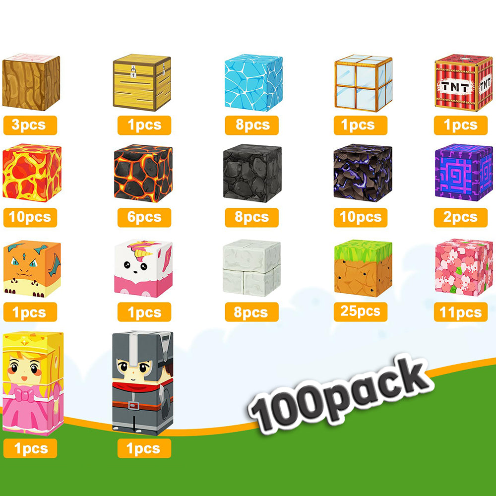 Magnetic Building Blocks: Famous Scene Architectural Kit