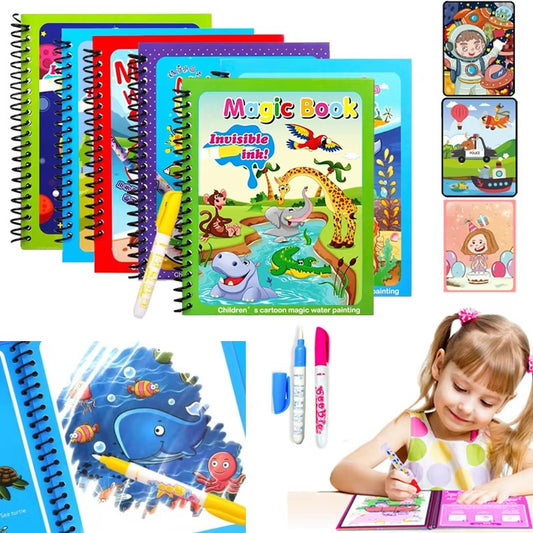 Drawing Book - Magical Water Reusable Montessori Toy
