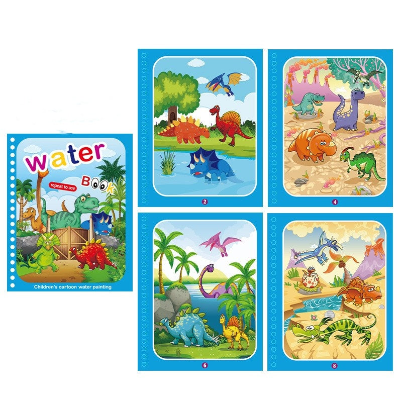 Reusable Water Drawing Book - Mess-Free Magic Painting Pad
