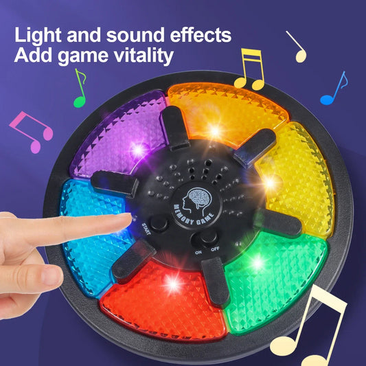 Memory Game Machine: Interactive Light & Sound Puzzle