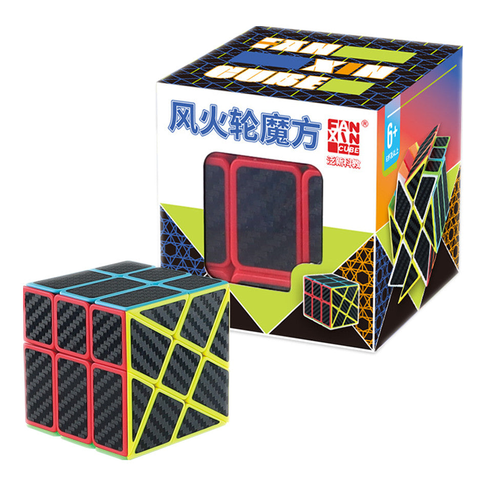 Carbon Fiber Speed Cube - FanXin Magic Puzzle Toy