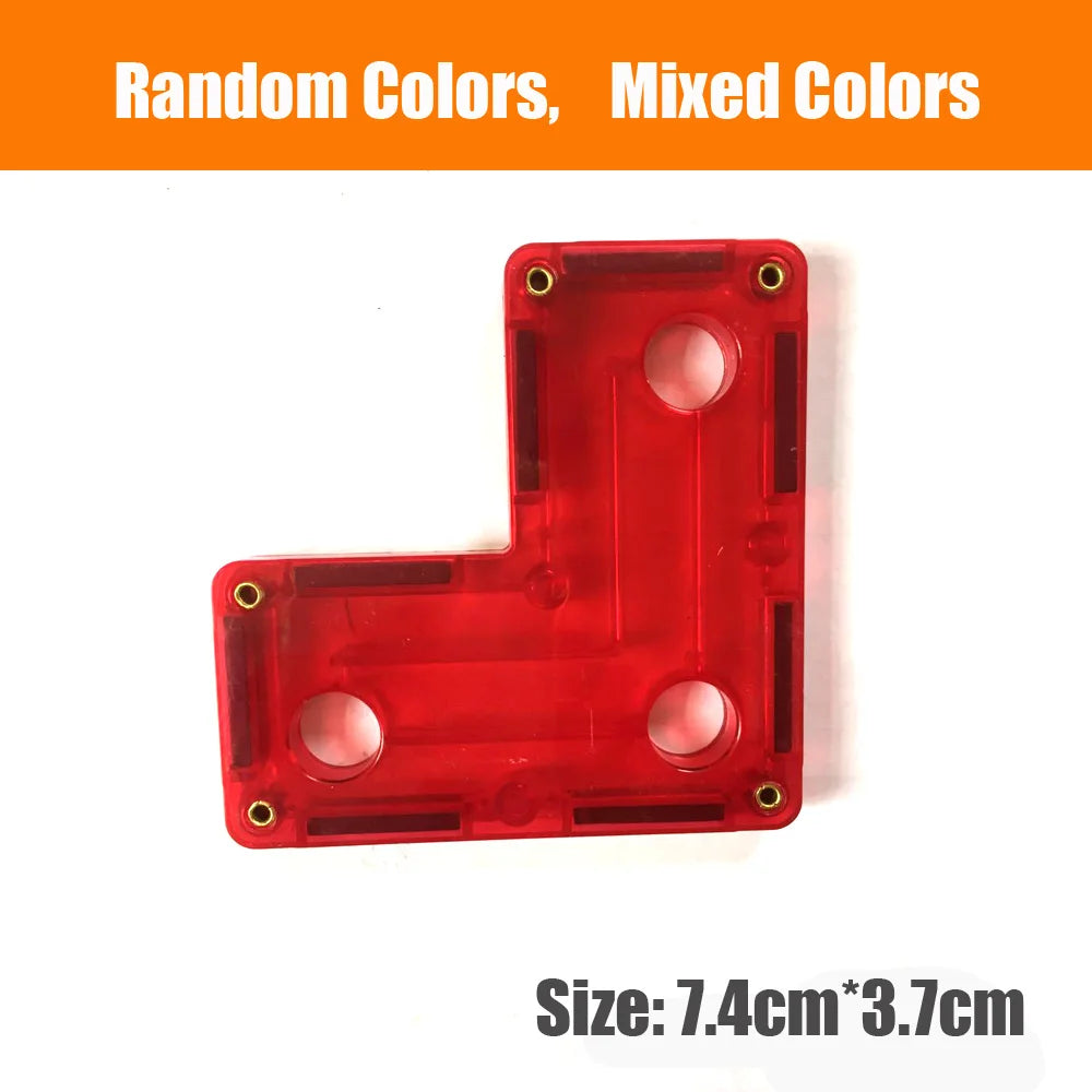 Magnetic Blocks Building 3D Toy - Large Transparent Set