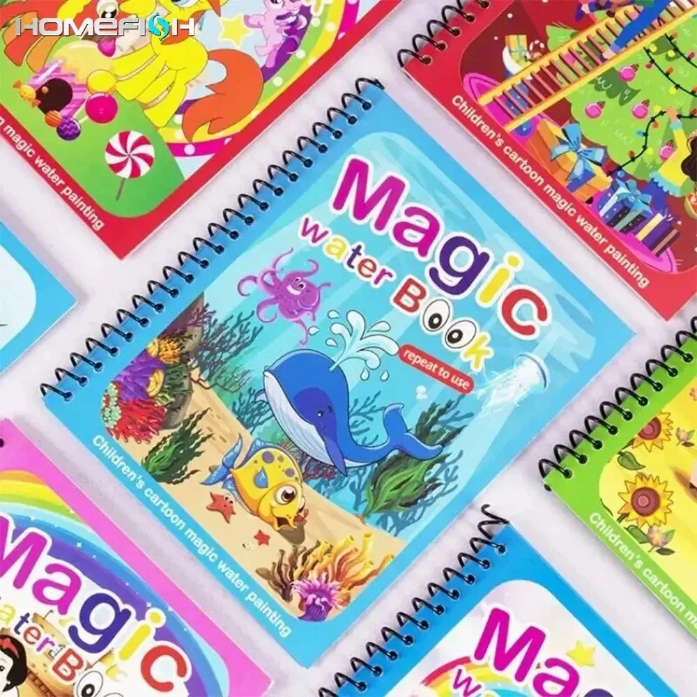 Drawing Book - Magical Water Reusable Montessori Toy