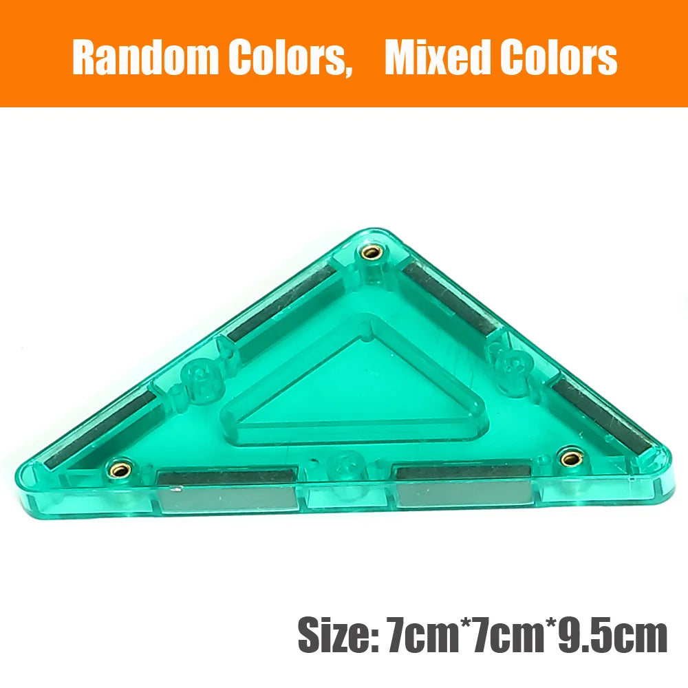 Magnetic Blocks Building 3D Toy - Large Transparent Set