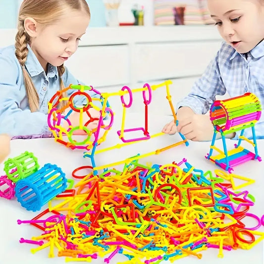 Assorted Colors Building Blocks - 420pcs for Kids' Learning