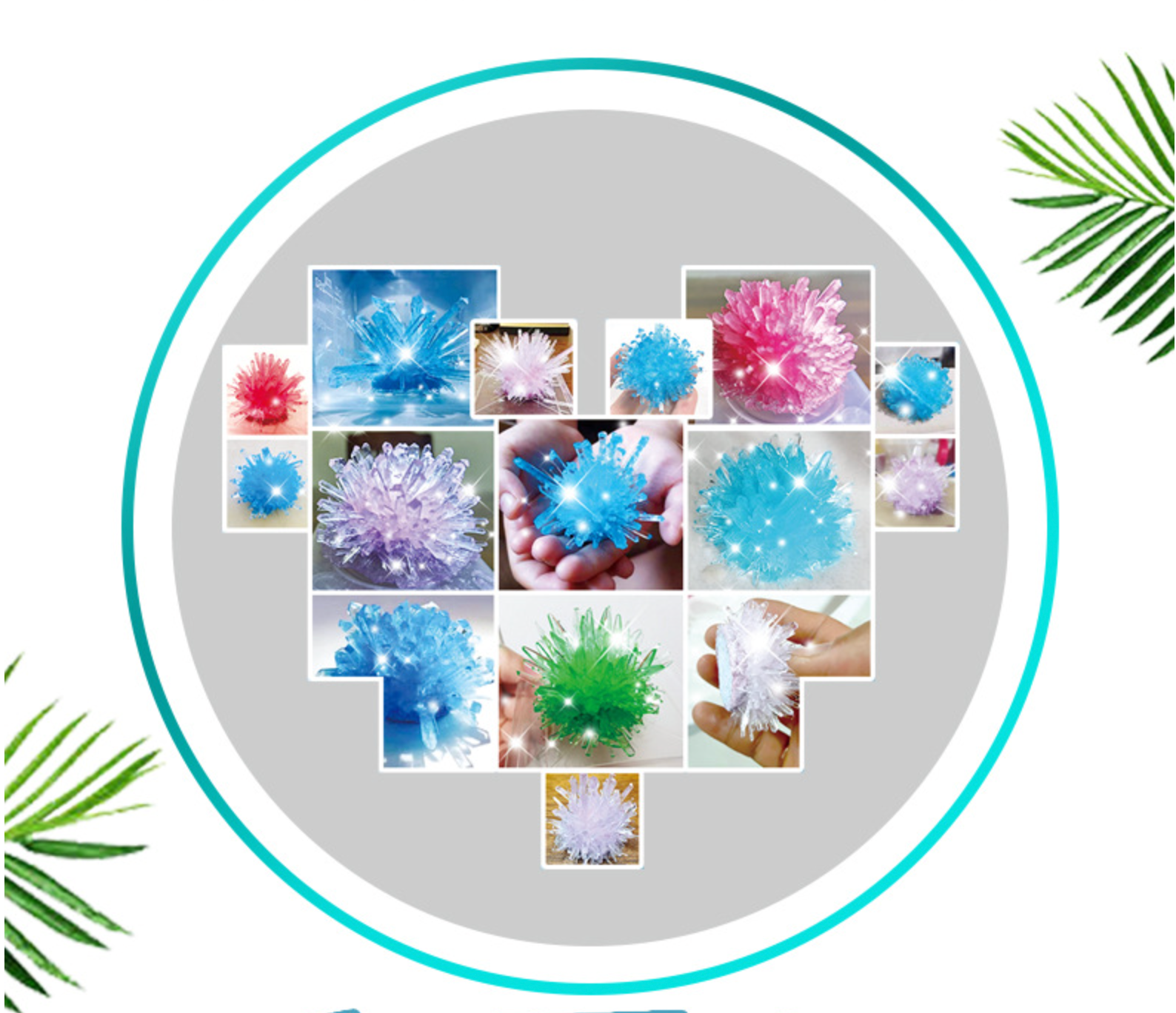 Colorful Crystal Science Kit - Fun STEM Toy for Kids