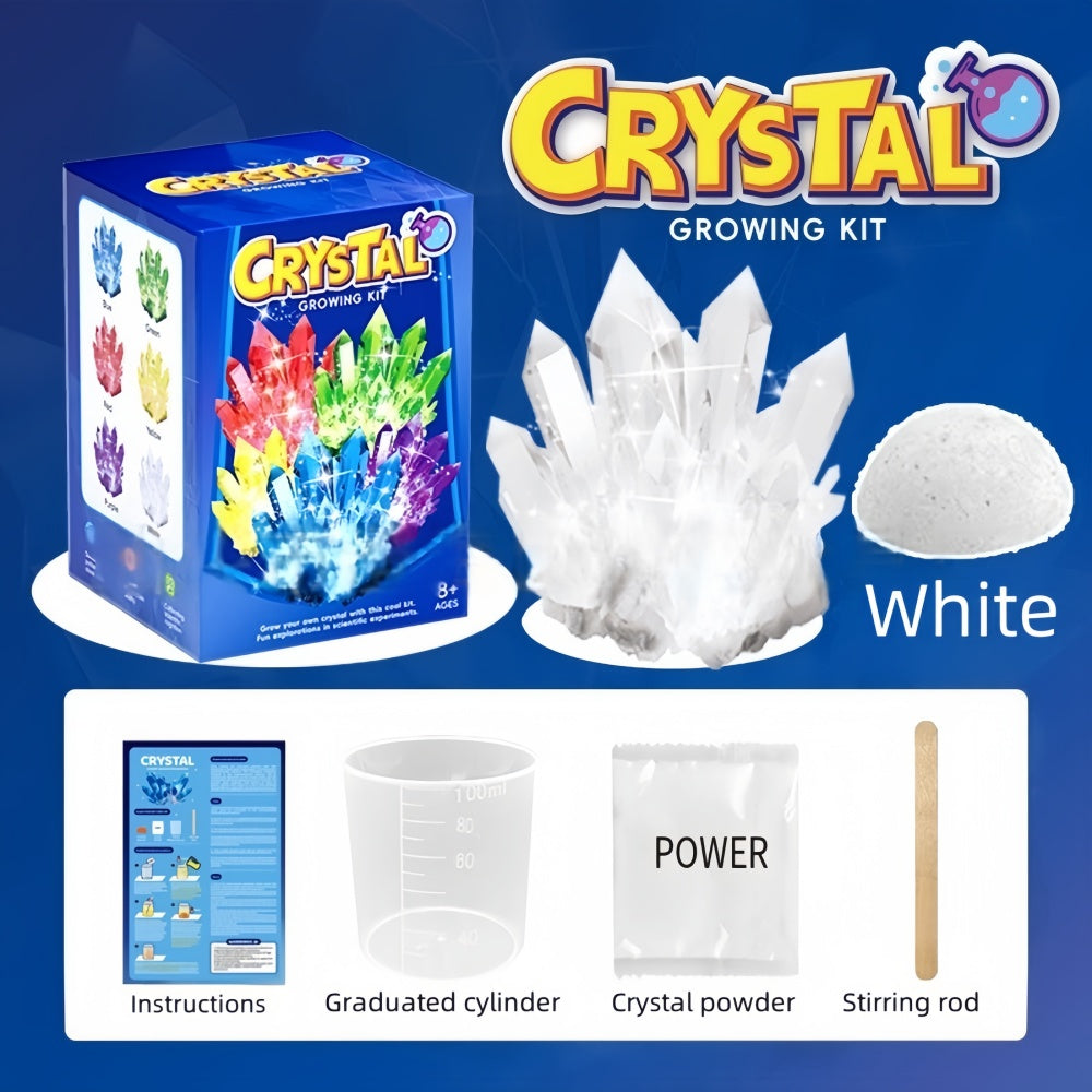 Colorful Crystal Science Kit - Fun STEM Toy for Kids