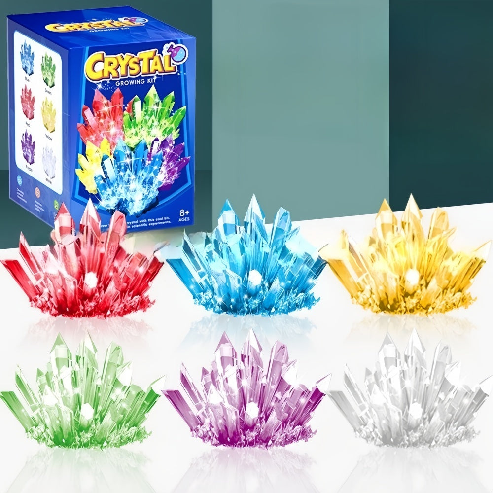 Colorful Crystal Science Kit - Fun STEM Toy for Kids