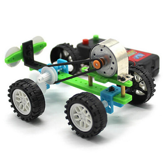 STEM Toys: DIY Robot Car with Big Eyes for Kids' Science Fun