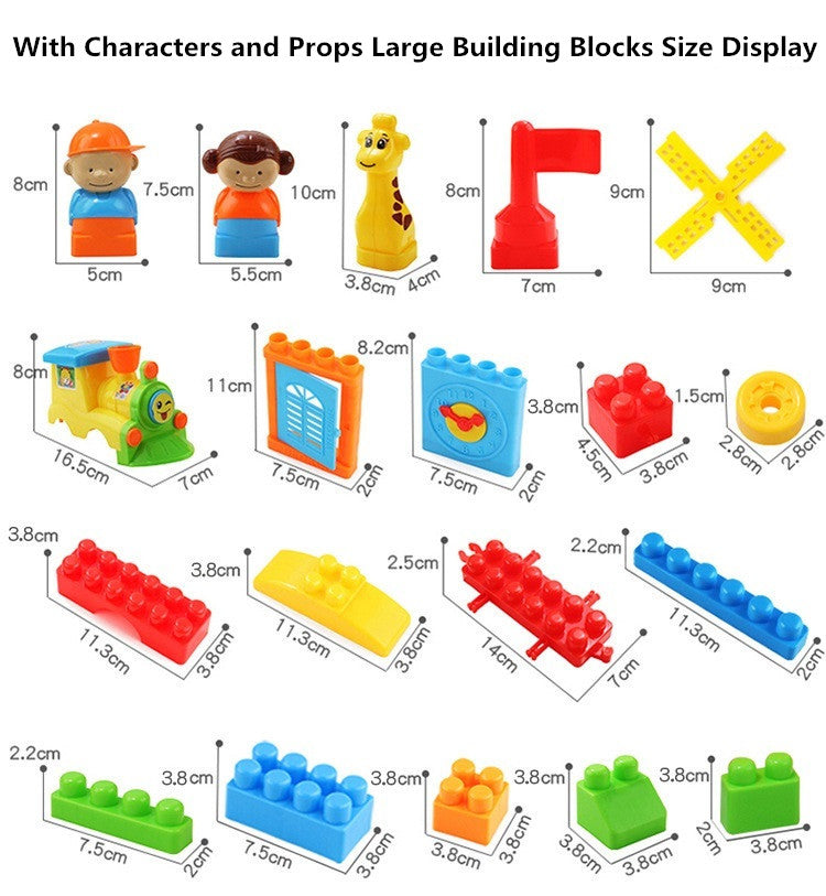 Building Blocks for Kids - Large Particle DIY Constructor