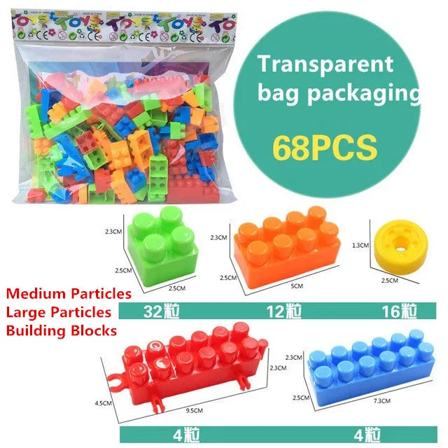 Building Blocks for Kids - Large Particle DIY Constructor