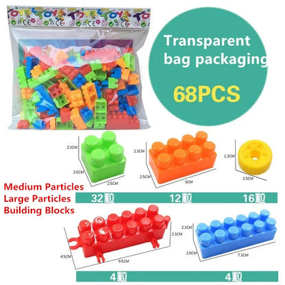 Building Blocks for Kids - Large Particle DIY Constructor