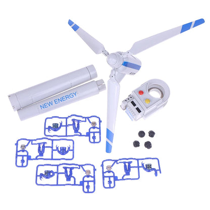 1Set Wind Turbine Model Large Wind Turbine Model Simulation Windmill Toy Science Kit Children's Toys‘