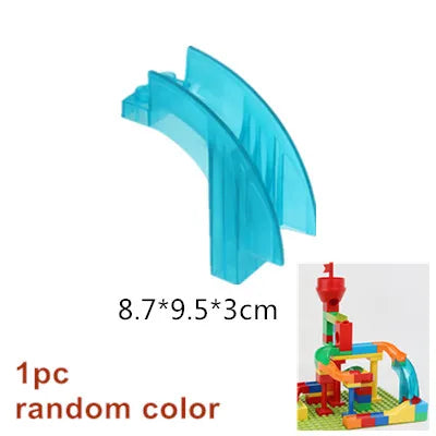 Building Blocks Marble Race Dinosaur Track Toy