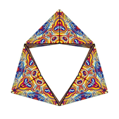 Magic Shasibo Cube: Magnetic Fidget Puzzle Game