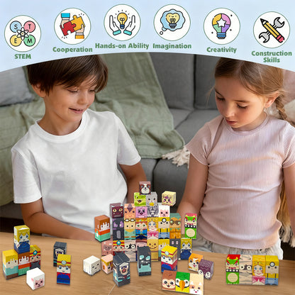 Magnetic Building Blocks - STEM Toys for Kids 16/36PCS