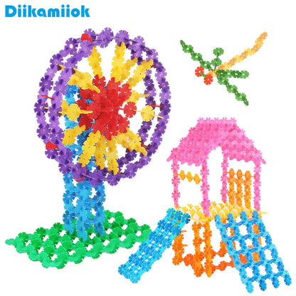 Multicolor Building Blocks - 100pcs Kids DIY Construction Set