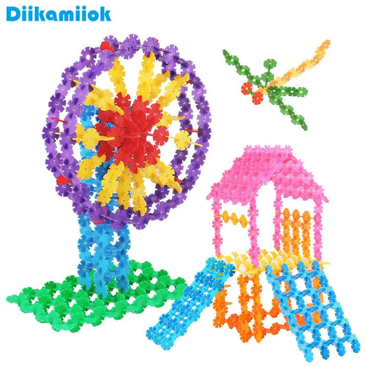 Multicolor Building Blocks - 100pcs Kids DIY Construction Set