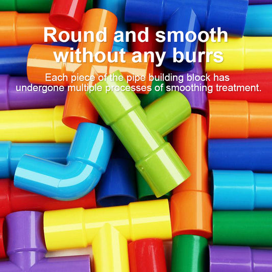 Pipeline Building Blocks: Kids' Water Pipe Brain Toy