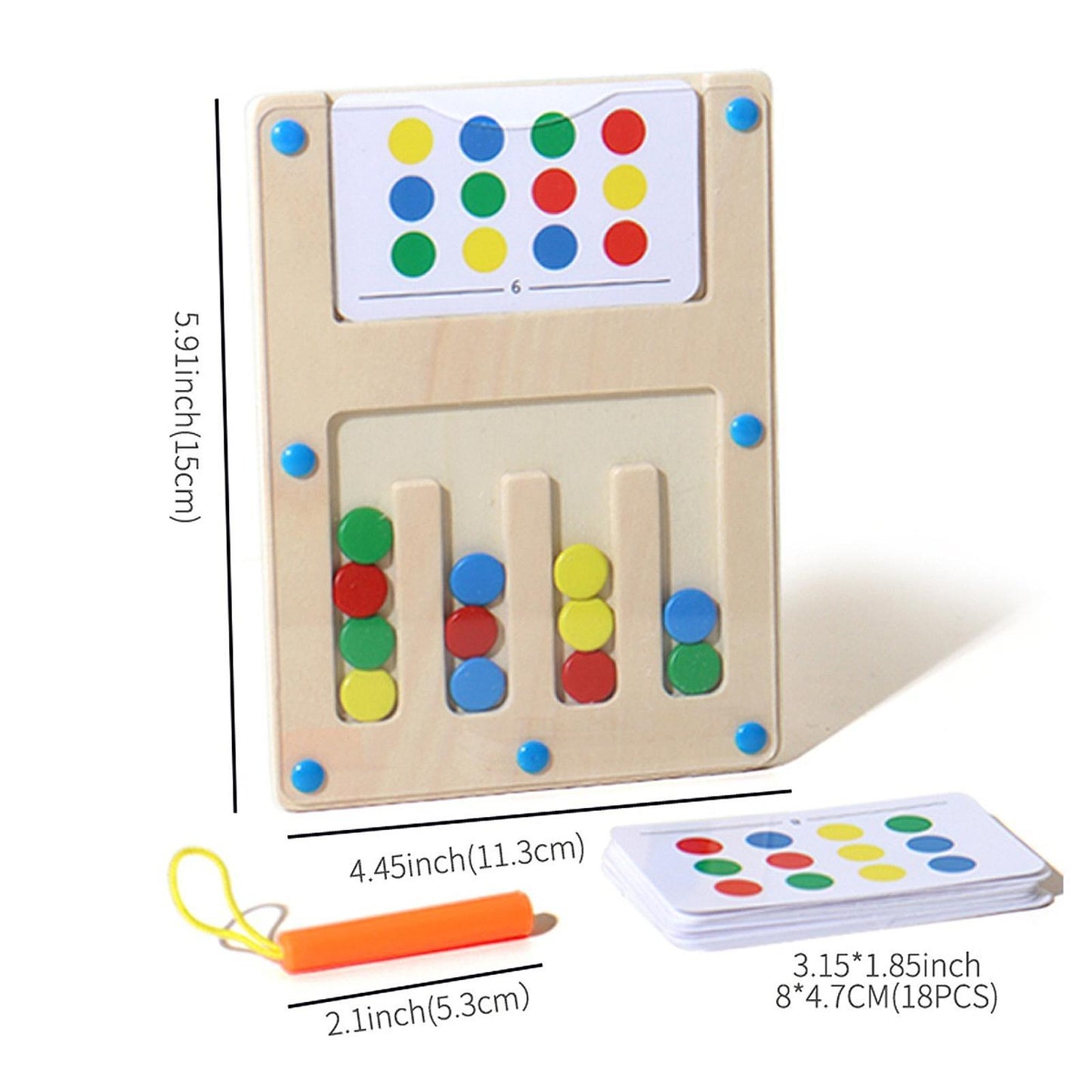 Puzzle Game: Color Matching Puzzle Toy - Fun Brain Teasers for Kids