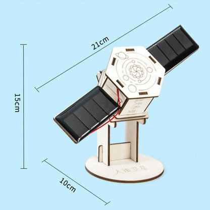 DIY Solar Satellite Artificial Assembly Kid Student Science Education Scientific Training Experimental Equipment Steam Toys