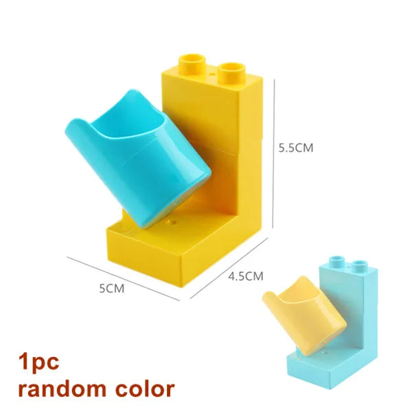 Building Blocks Marble Race Dinosaur Track Toy