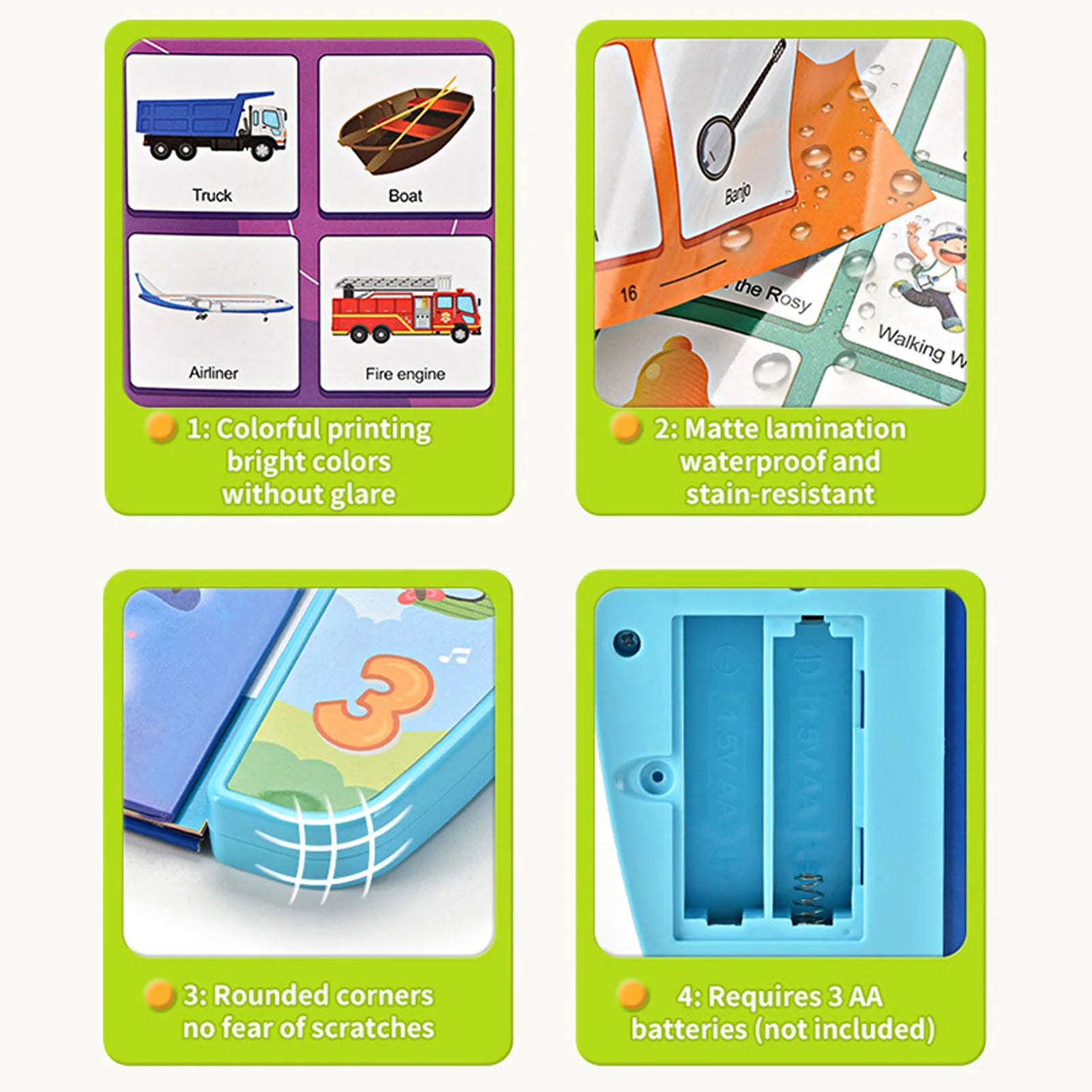 Children's Electronic Book: Early Learning & Fun