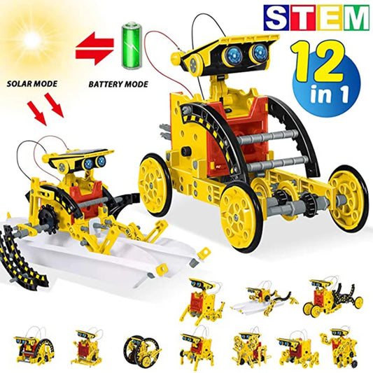 Solar Robotics Kit: DIY Science Toy for Kids