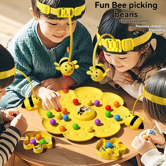 Magnetic Board Games: Montessori Toys Bumble Bee Puzzle