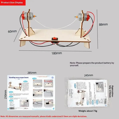 STEM Physics Lab Experiment Model Set Educational Demonstration Kit for Children School Project Homeschool Science Learning