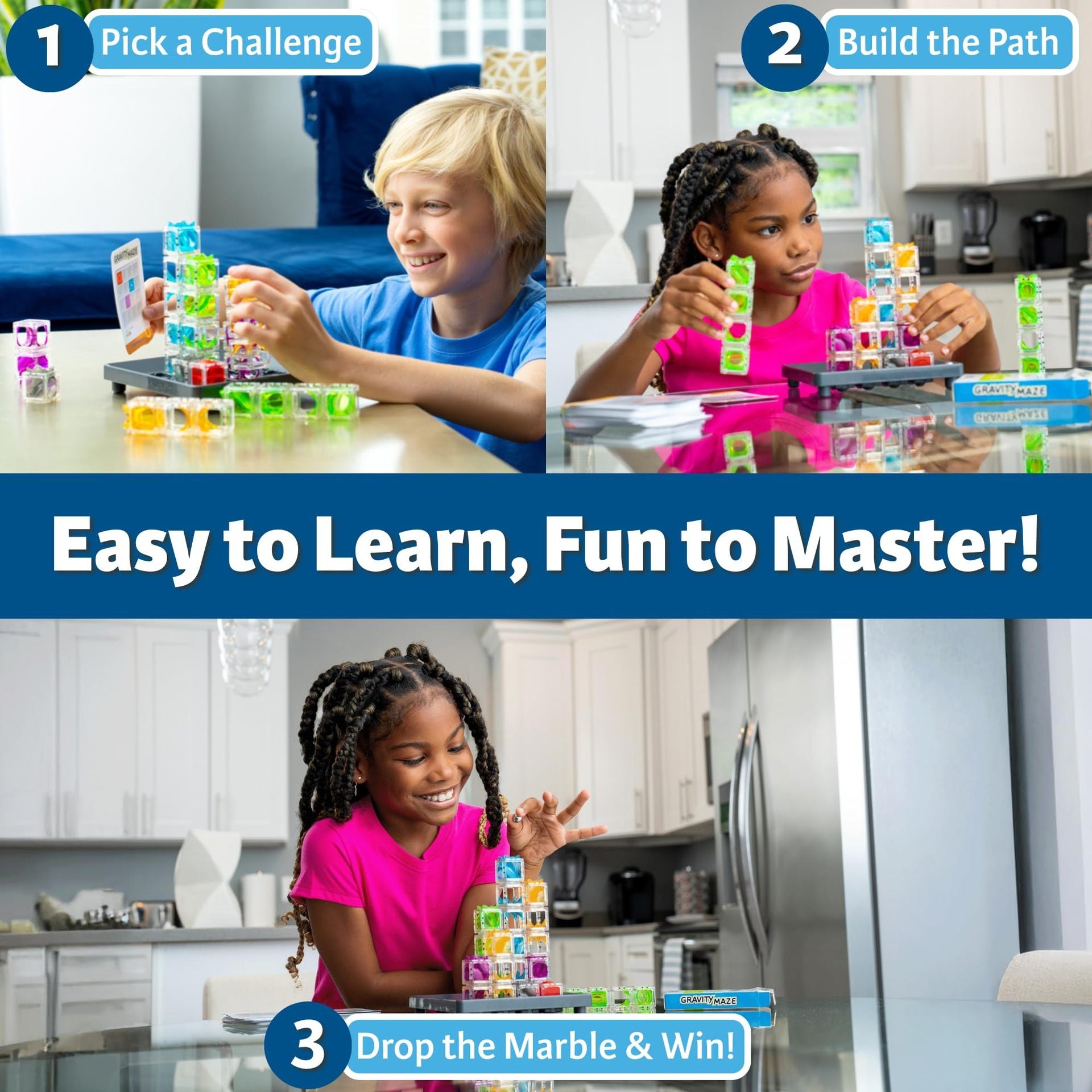 3D Maze Escape Ball: Kids' Puzzle Game & Focus Toy