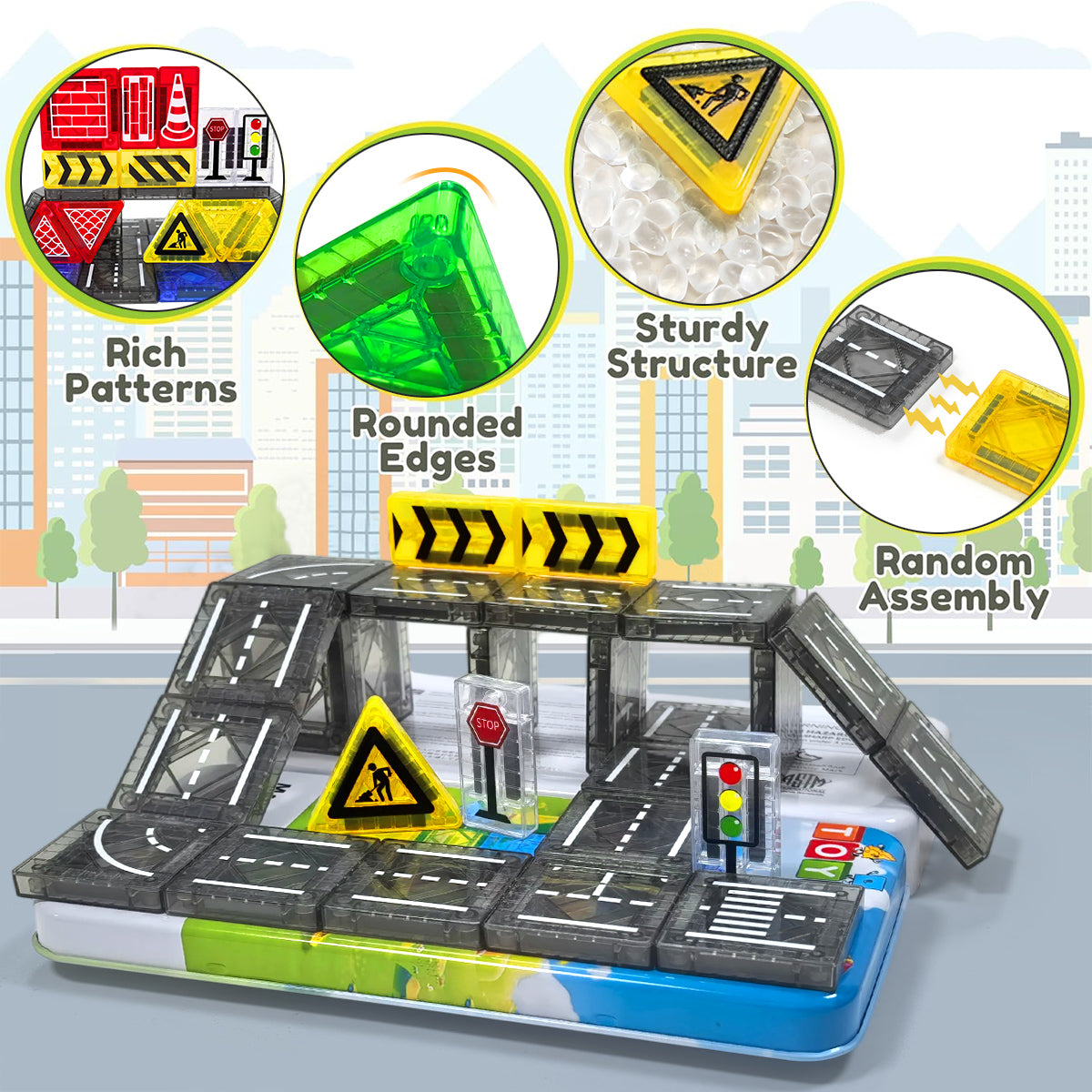 Magnetic Building Blocks Set - 32/64/58PCS Kids Gift