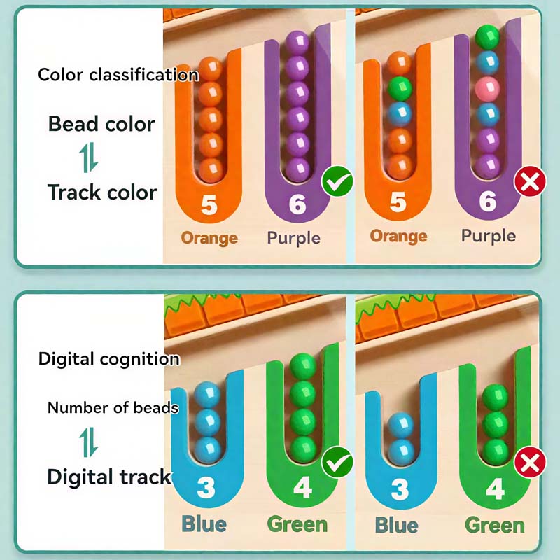 Montessori Toy - Magnetic Maze Enhance Kids' Coordination