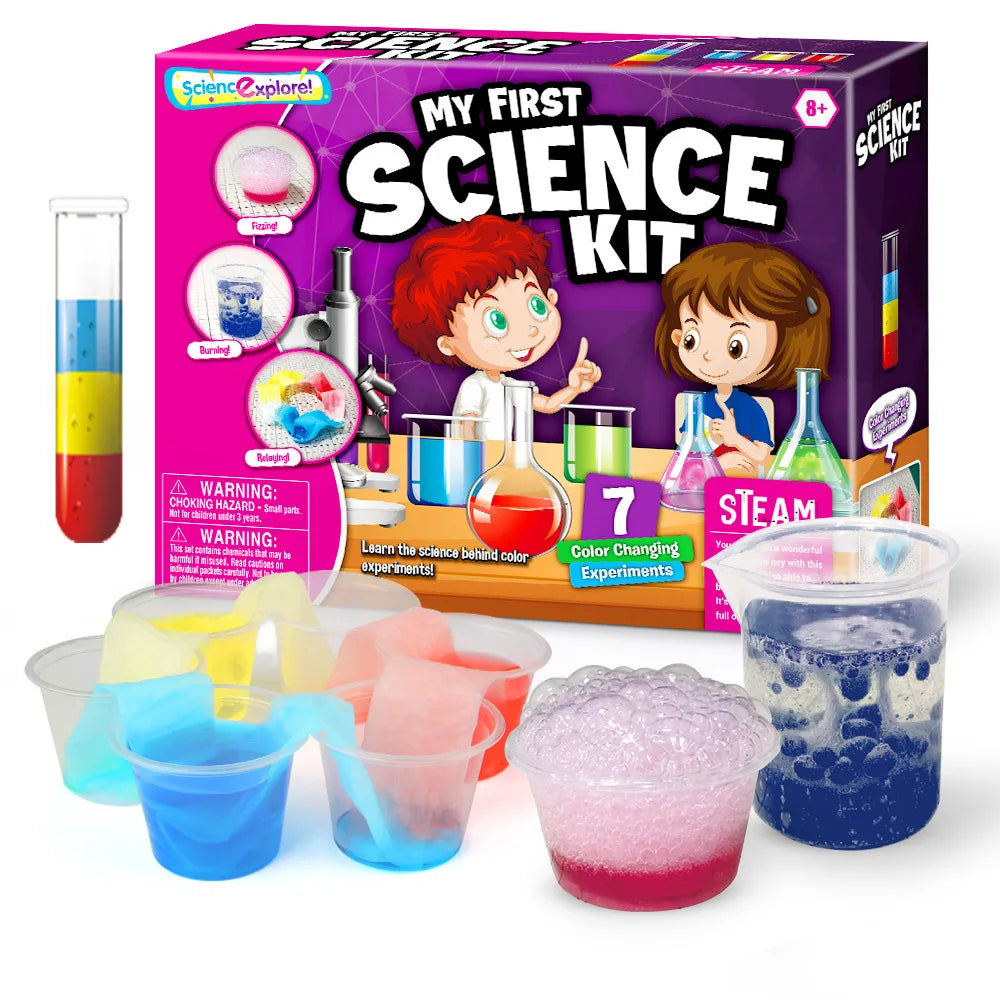 STEM Science Kit: 9 DIY Experiments for Kids