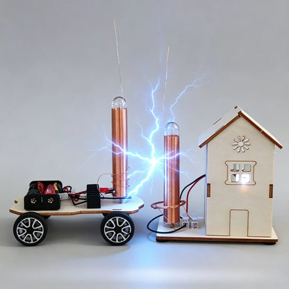Children's science and education experiment models, DIY wireless power transmission component science and educational toys